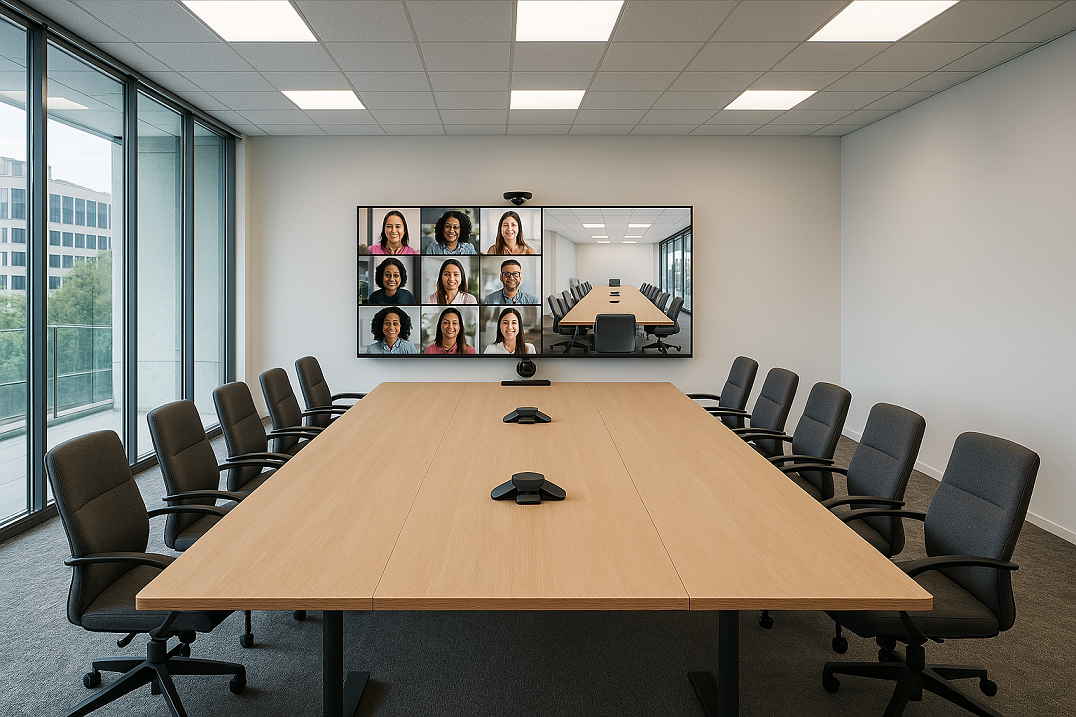 Sala de reuniones y videoconferencia